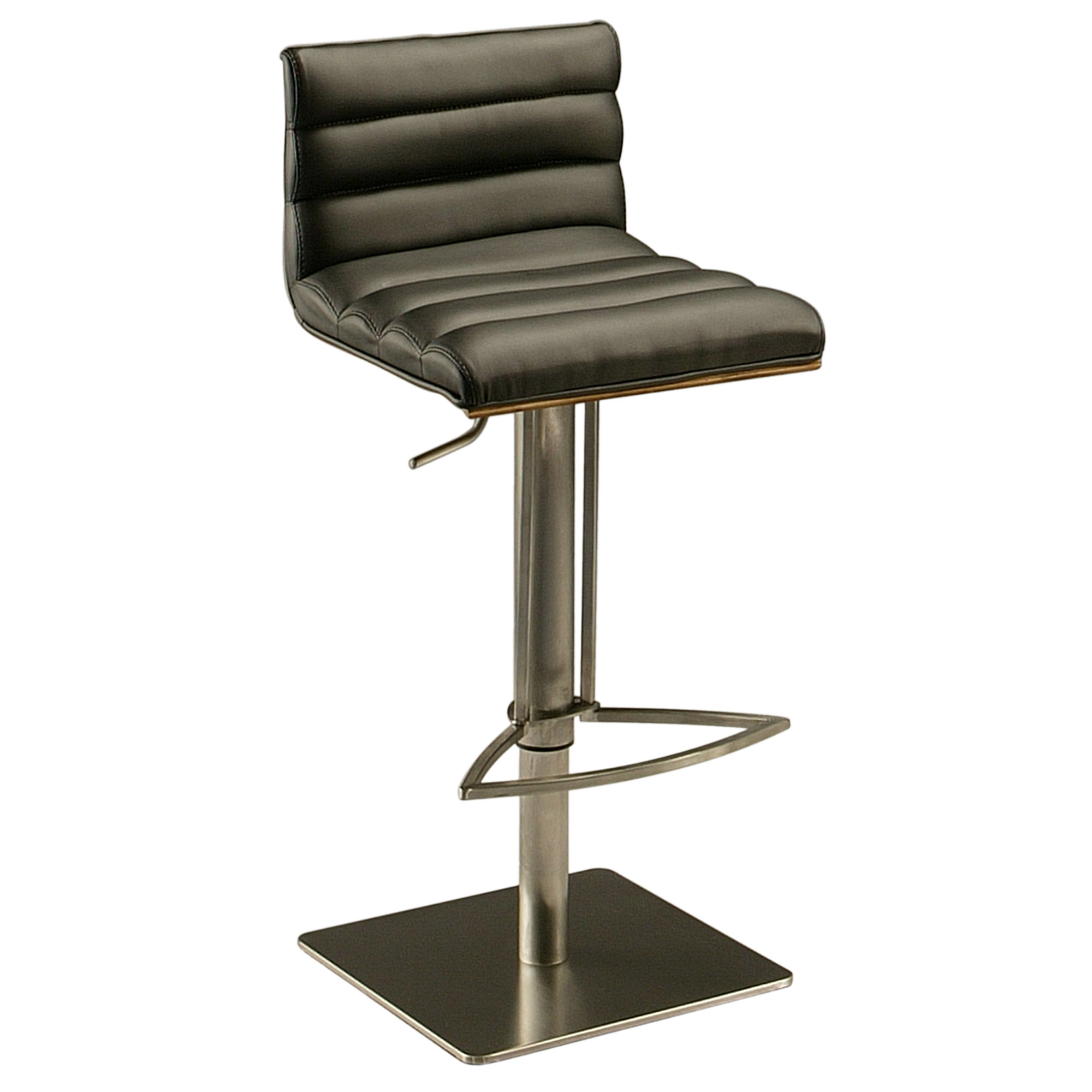 Impacterra Dubai Adjustable Height Swivel Bar Stool & Reviews Wayfair